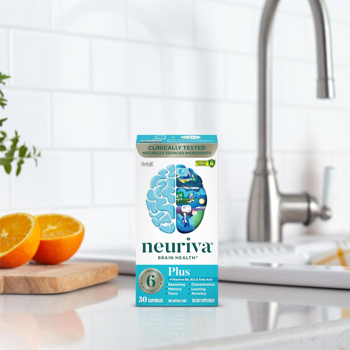 Neuriva Plus, Brain Health Supplement with Coffee Cherry Extract & Phosphatidylserine