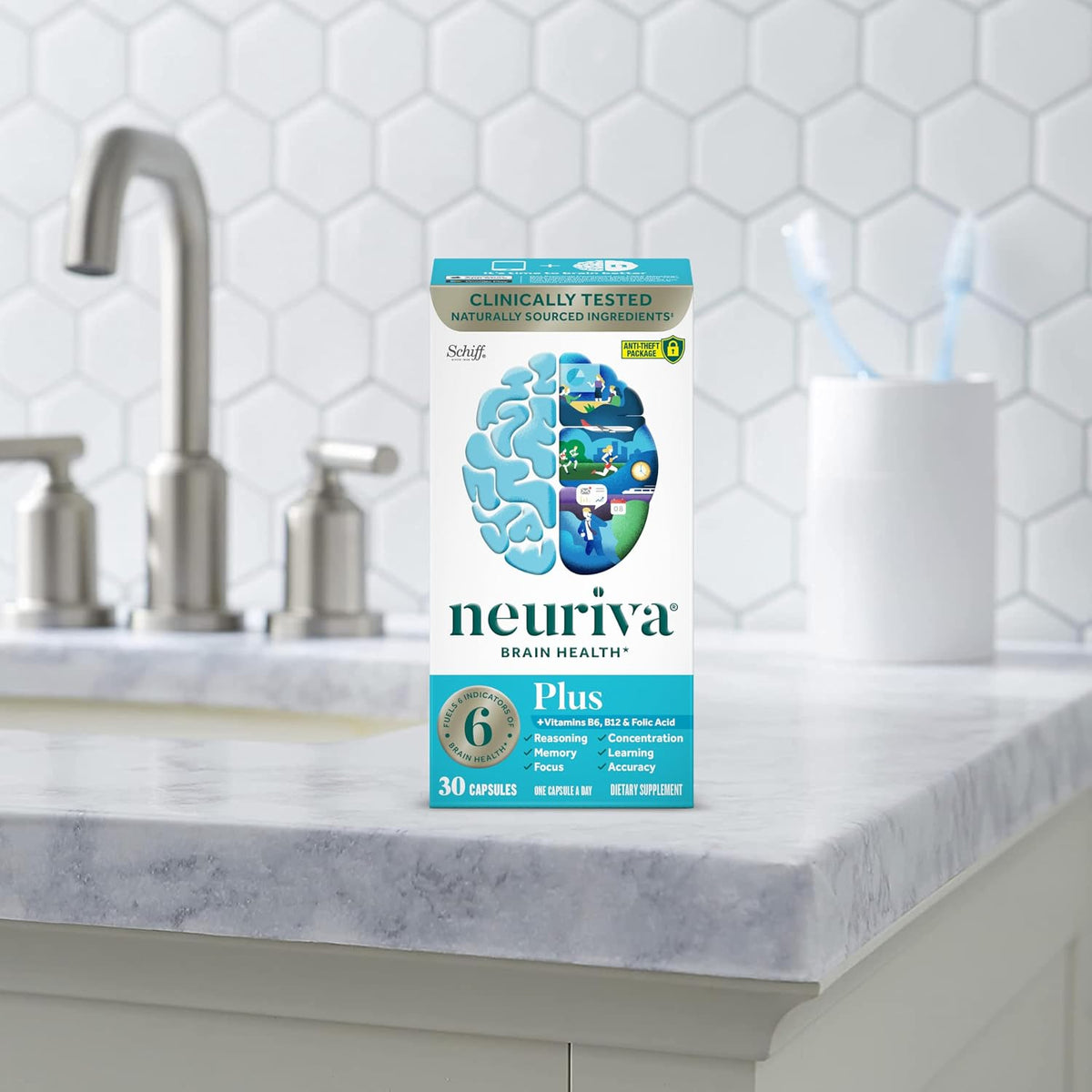 Neuriva Plus, Brain Health Supplement with Coffee Cherry Extract & Phosphatidylserine