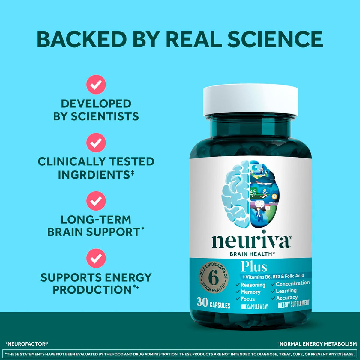 Neuriva Plus, Brain Health Supplement with Coffee Cherry Extract & Phosphatidylserine